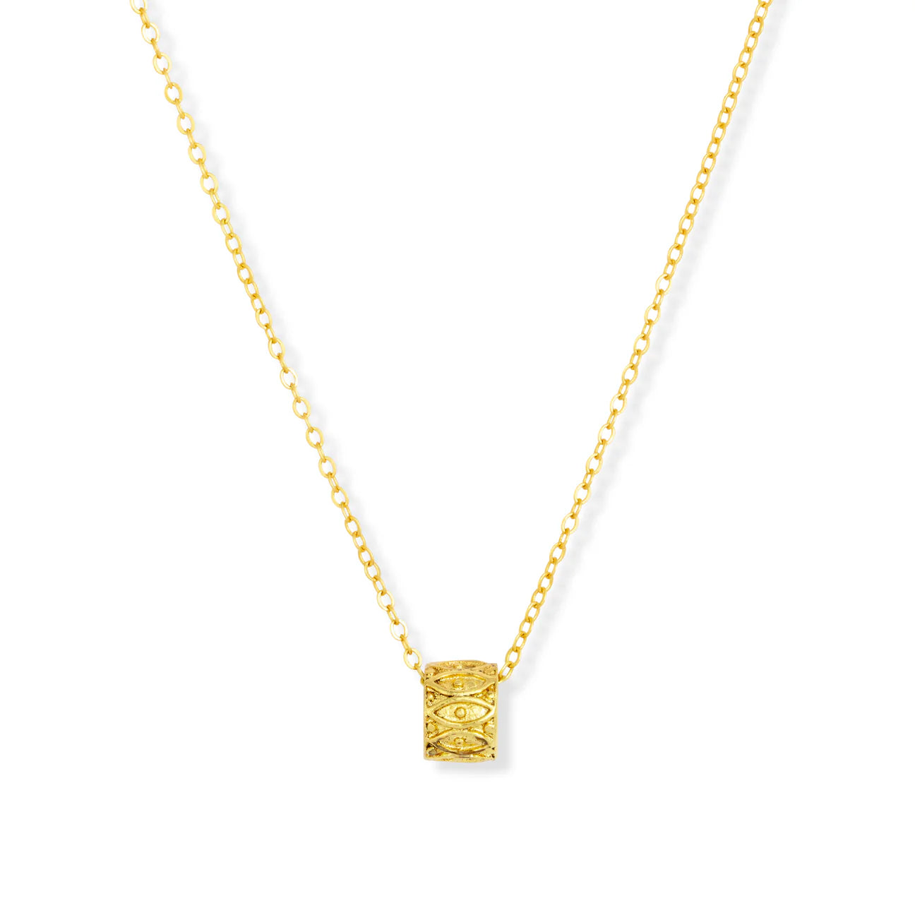 Vintage Ring Gold Necklace