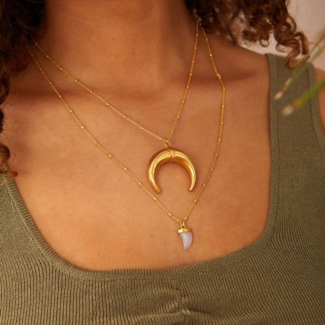 Abundance Horn Necklace