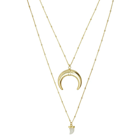 Abundance Horn Necklace