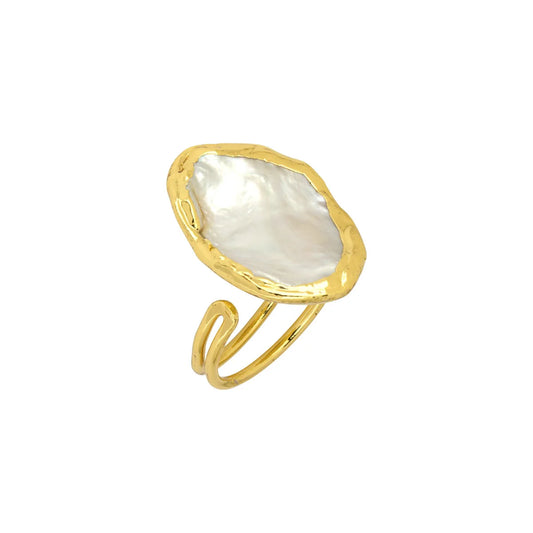 Chunky Freshwater Pearl Ring